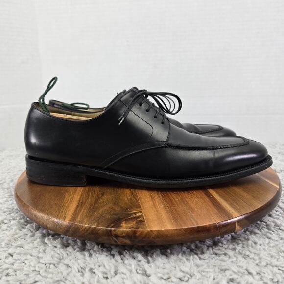 Salvatore Ferragamo Mens 10.5B Lavorazione Originale Black Split Toe Dress Shoe main image 14